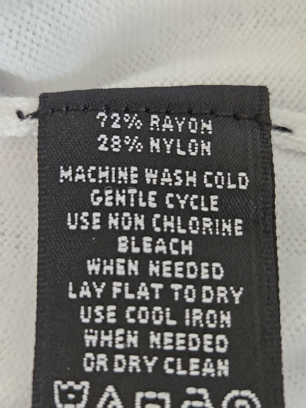 august silk White Cardigan with Black Trim - Picture 11 of 14